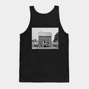 Abandoned Farmhouse, 1939. Vintage Photo Tank Top